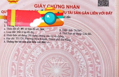 Bán đất 2 mặt kiệt Ô tô Gò Dư - P. Hòa Khánh - TP Đà Nẵng